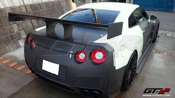 Top Racing Weave Dry Carbon GT Wing and Dry Carbon Trunk Combo