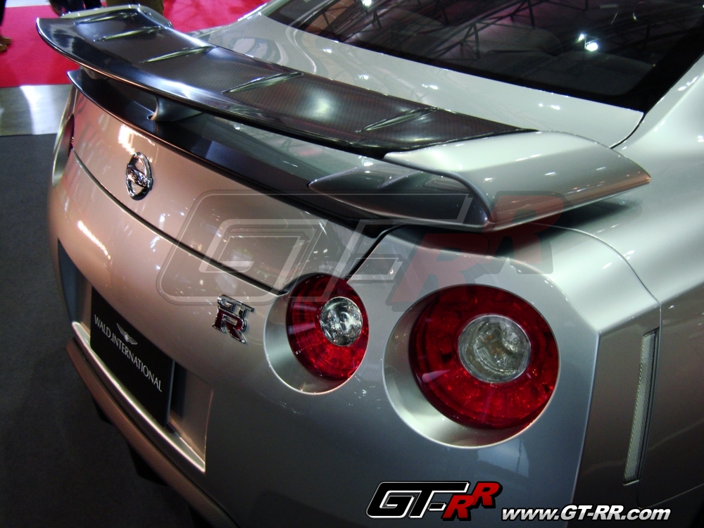 Wald R35 GT-R Carbon Wing and Trunk Spoiler Wald R35 GT-R Carbon Wing and Trunk Spoiler